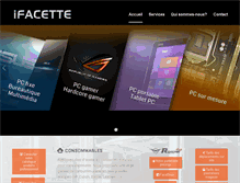 Tablet Screenshot of ifacette.com